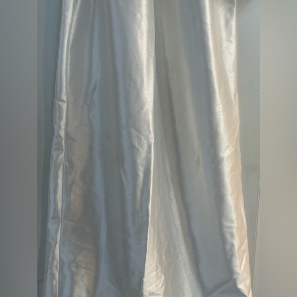 Vintage White Angel Halloween Costume Dress Tulle Trim | Child 90s Disguise Inc - Picture 5 of 7